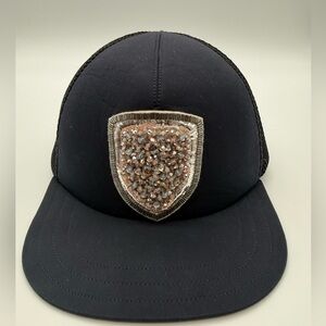 Christian Dior Beaded Mesh Trucker Hat